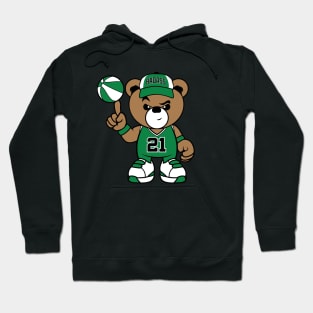 basketball teddy bear Hoodie